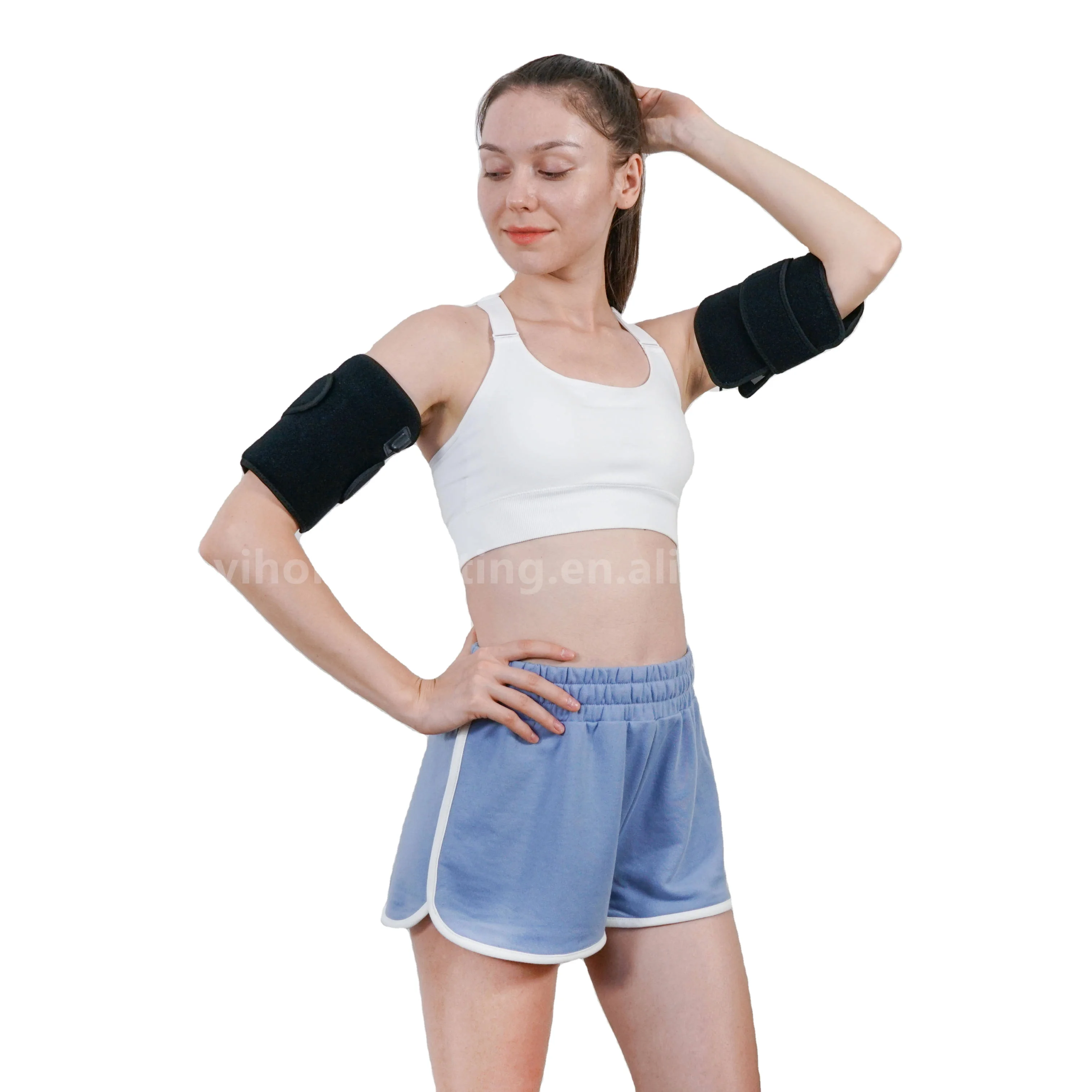 

2021 Custom 660Nm 850Nm Pain Relief Infrared Body Loss Pad Wrap Led Therapy Belt Light, Black