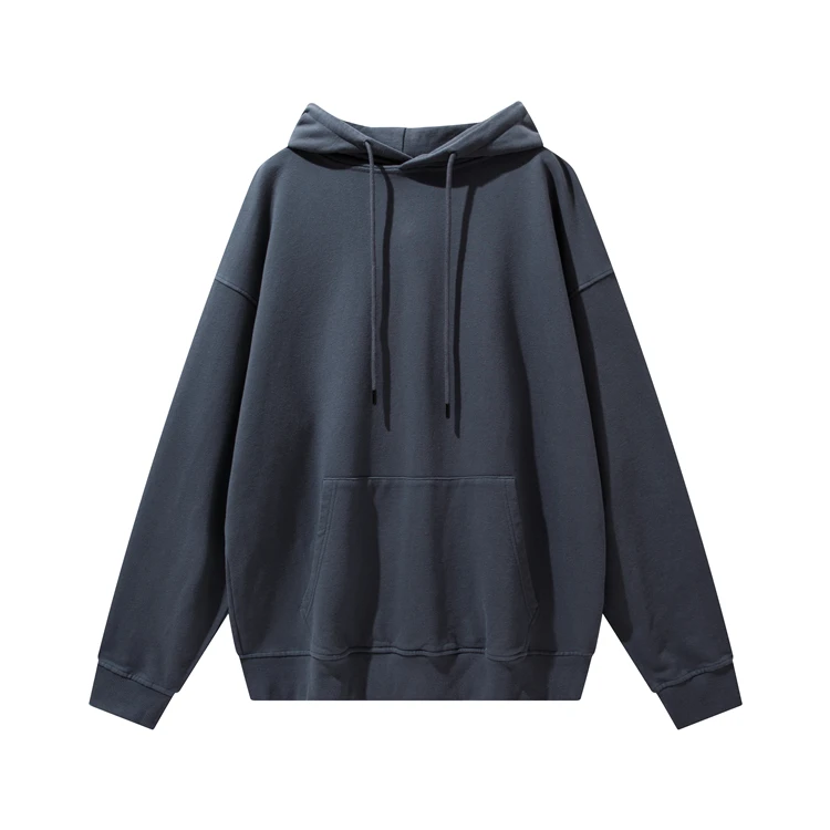 

Manufacturer Customized 100% Cotton Long Sleeve Blank Pullover Hoodie
