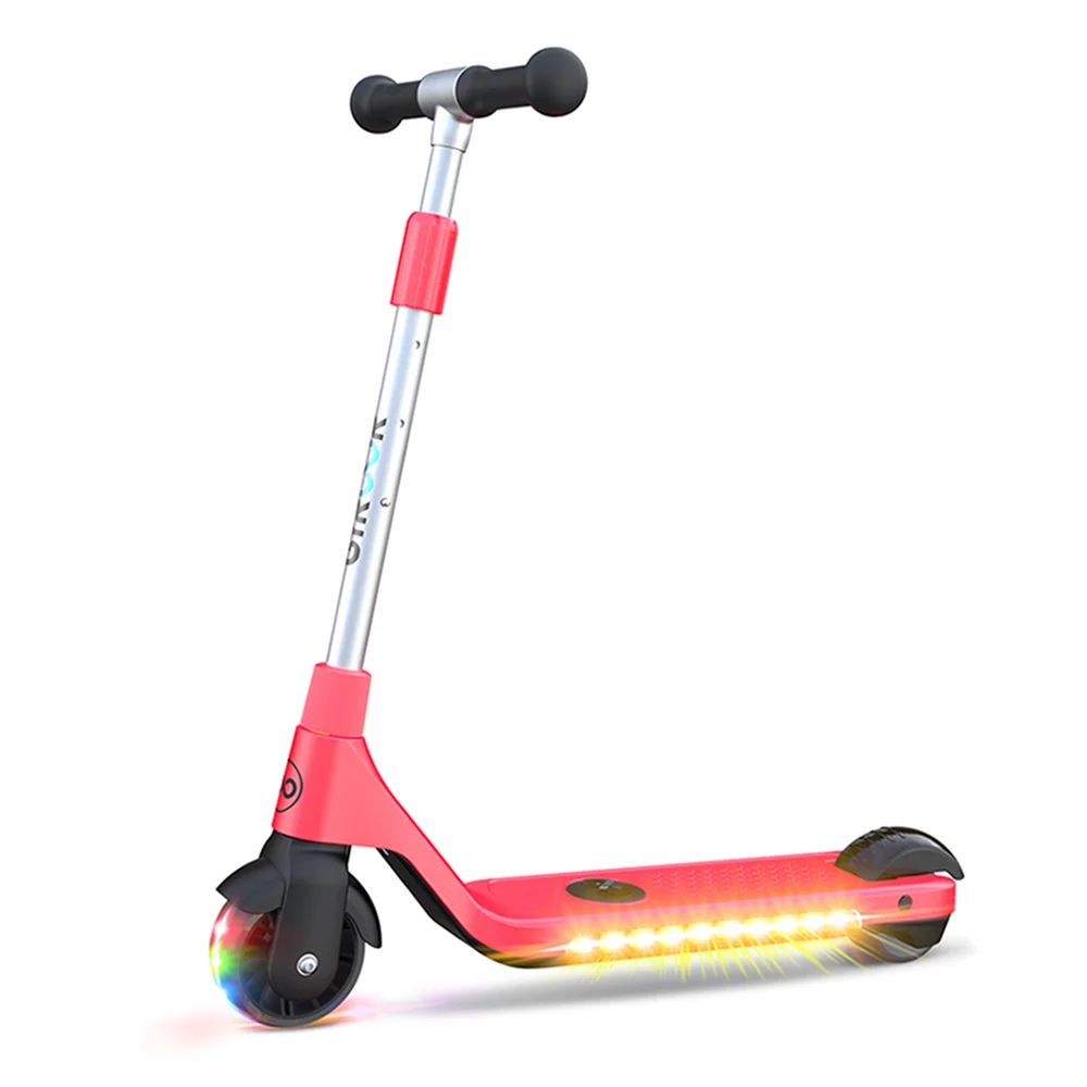 

New design Kids scooter GYROOR kick Cool side LED lights electric scooter 2 wheels children electric scooter for kids