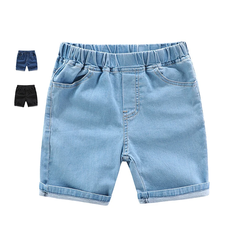 

high quality custom print baby boys shorts pants children jean kids shorts