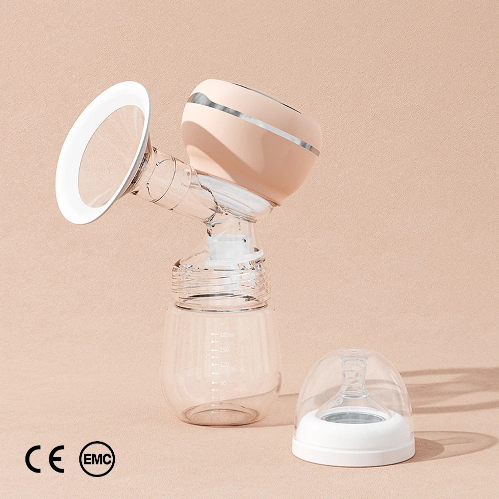 

2021 Hot Sale Breast Pump Saver Anti-backflow Design 8 oz Silicone Cup Electric Breast Pump