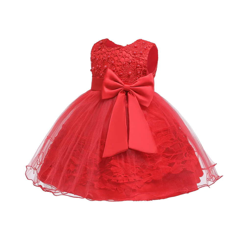 

Baby dress princess dress new lace high waist children's princess dress baby one-year-old gift