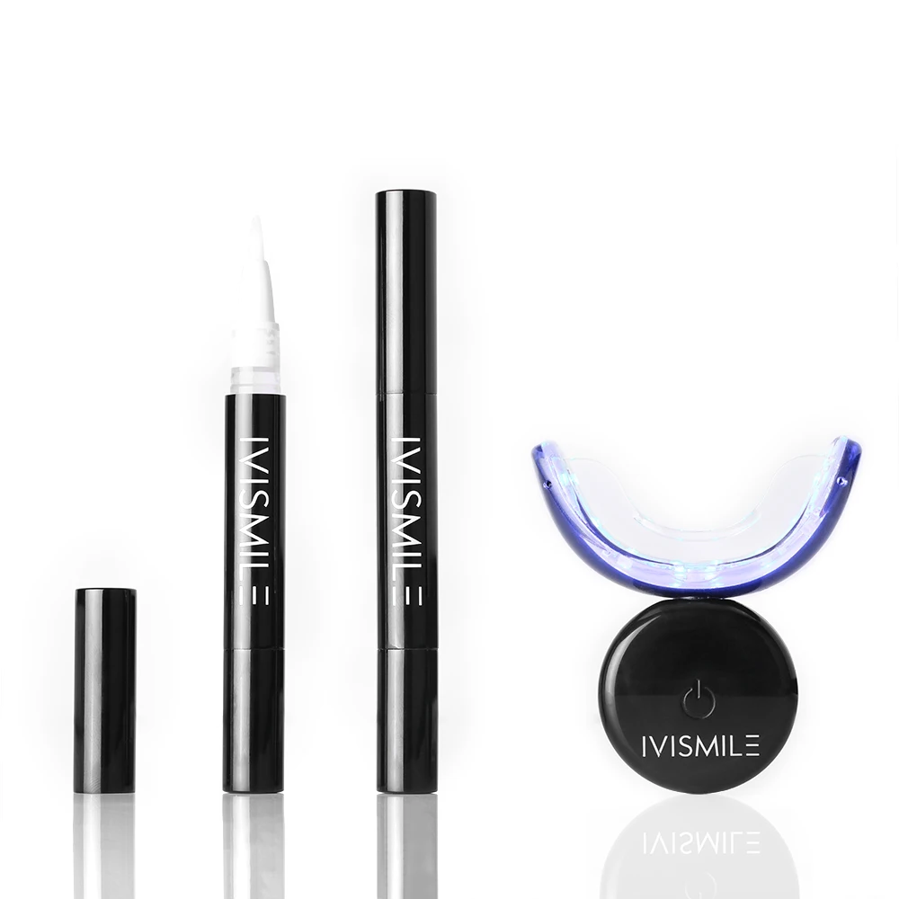 

IVISMILE Premium 2ml 44% Carbamide Peroxide Teeth Whitening Aluminum Pen Tooth Whitening Kit OEM