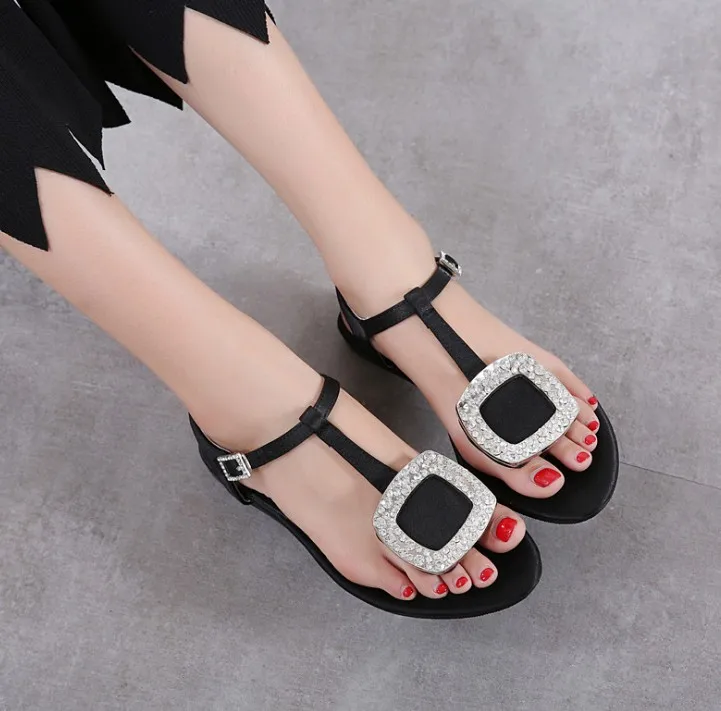 

Ins Popular Outdoor Women 's Sandals Customized Beach Anti-Slip Summer Slides Top Quality Design Gg Brands Safety Ladies Shoes, White,black,sliver