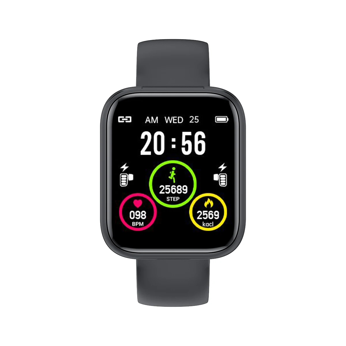 

Wireless 2 in 1 Earphone Earbuds Headset 1.54 Inch Touch Screen Smart Watch X5 TWS