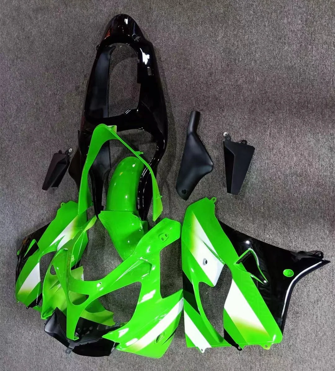 

2022 WHSC Green Motorcycle Accessories For KAWASAKI ZX-9R 2000-2001, Pictures shown