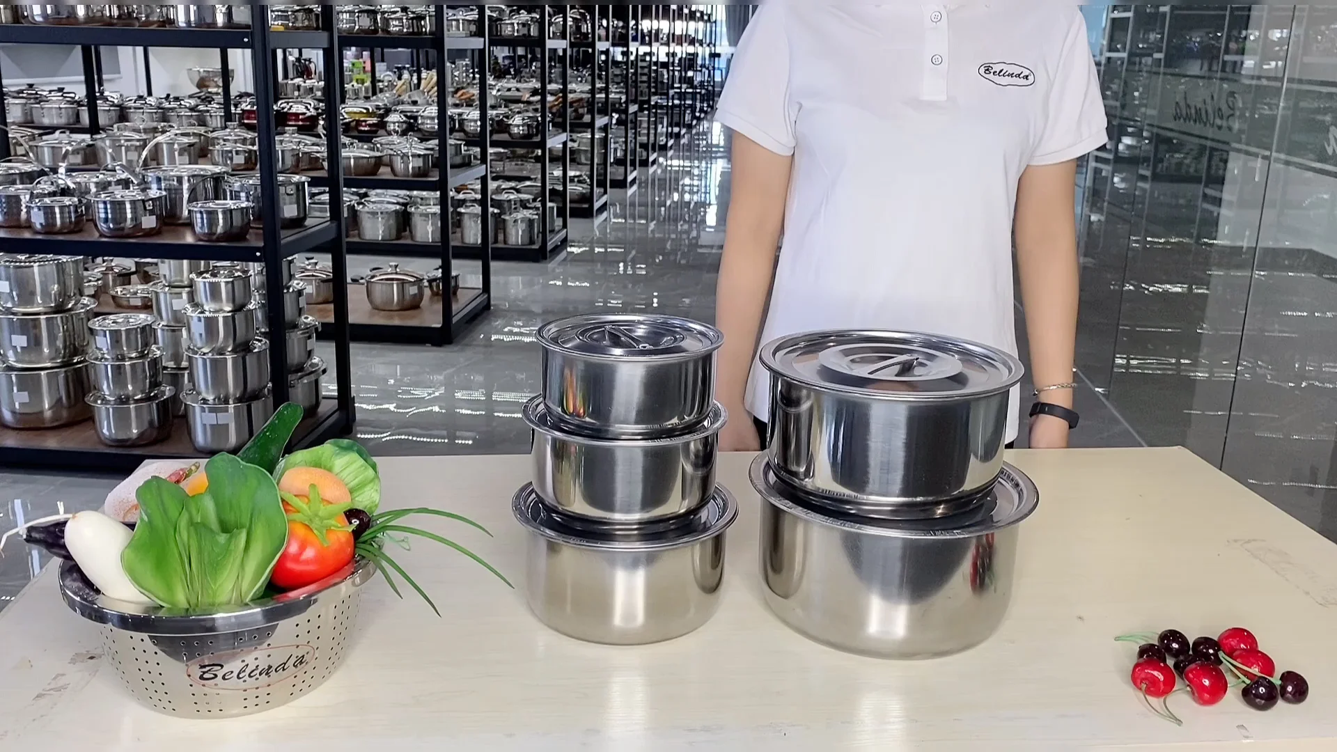 G1032103 5 Pcs India Cooking Pot Set Thai Kitchenware Kitchen Cookware