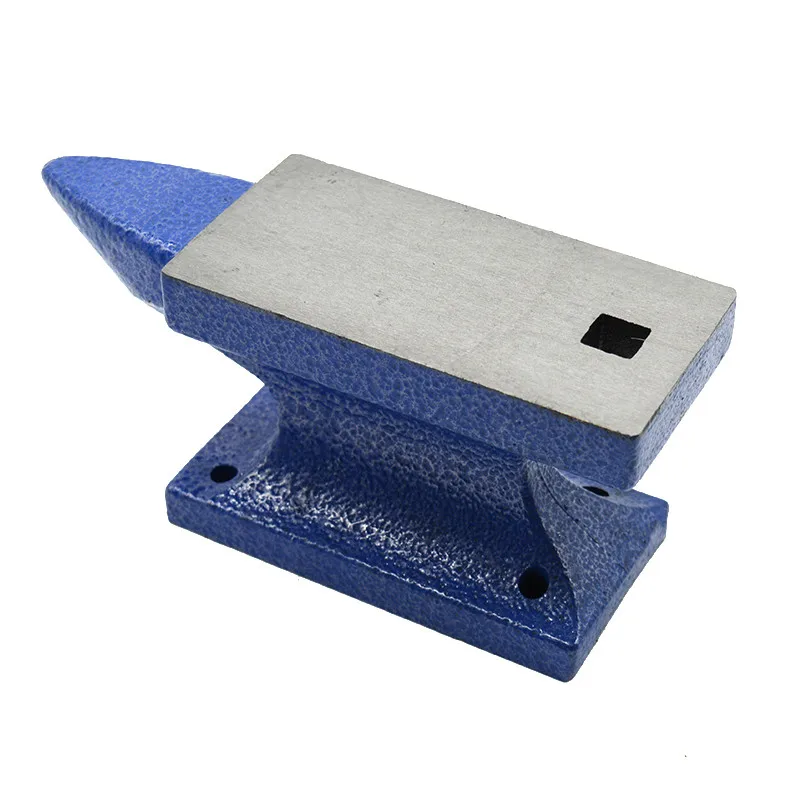 
Tap Pad Hardware Bench Jewelry Blacksmith Goldsmith Cast Iron Plate Home DIY Hand Tools 3 LB Horn Anvil 