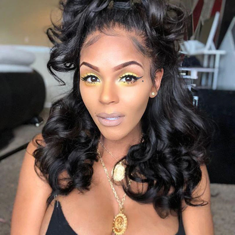 

wholesale brazilian lace front hair wigs,deep wave natural human hair wigs,custom black women fashion style hair wigs