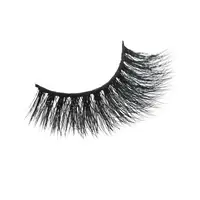 

Charmting wholesale best price high quality black 3D full real mink individual eyelash extension customize logo package