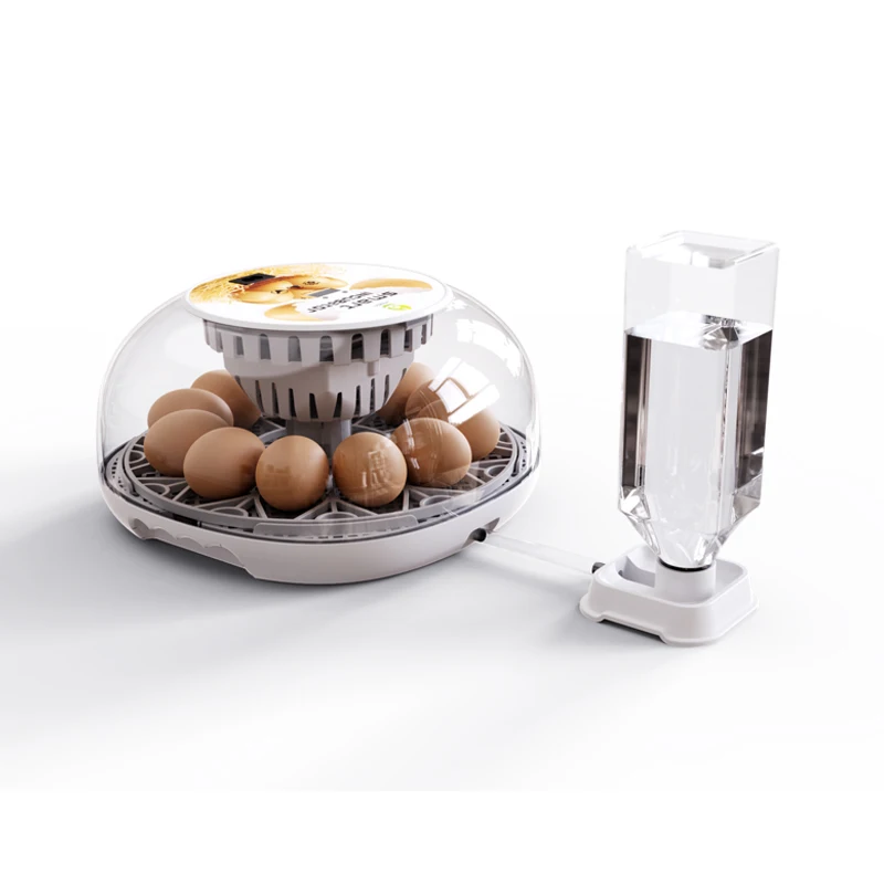 110v/220v Hot Selling Automatic Mini 12 Chicken Egg Incubator Automatic Egg Turning Incubator For Home/Farm Hatching