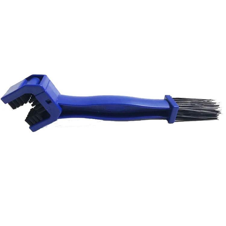 

Cheap Bike Tools Motorcycle and Bike Chain Cleaning Brush Plastic Bicycle Cleaner for easy carry chain brush, Blue/red