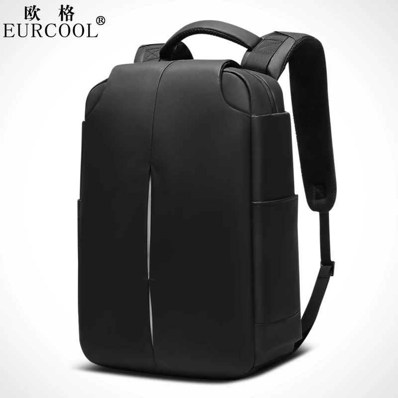 

2021 Eurcool Outdoor Hiking Multi-Compartment Men Adult Polyester Casual Laptop Backpack For Travelling, Black or customized