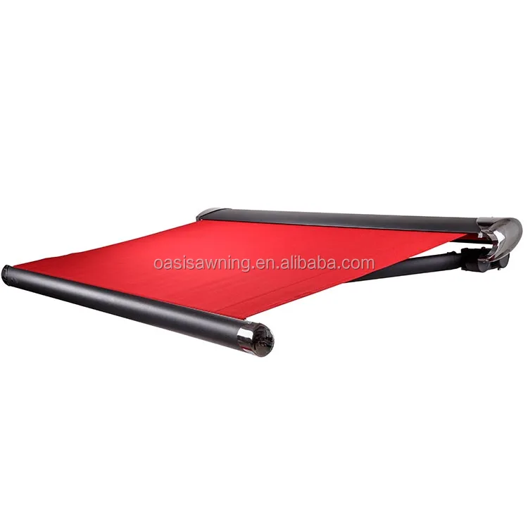 

Aluminum Frame Chain Arm Electric Full Cassette Door Awning Canopy Motorized Awning Retractable Arm Awnings