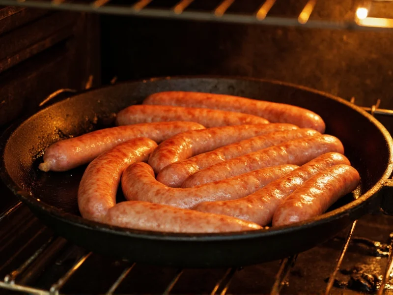 Perfect Oven-Cooked Sausages: Temperature & Timing Guide