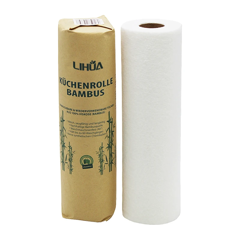 

Eco-friendly 100% Organic Bamboo Wipes Kitchen Towel Reusable Bamboo Towels