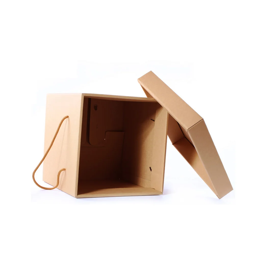 high quality cardboard storage hat box for with lid