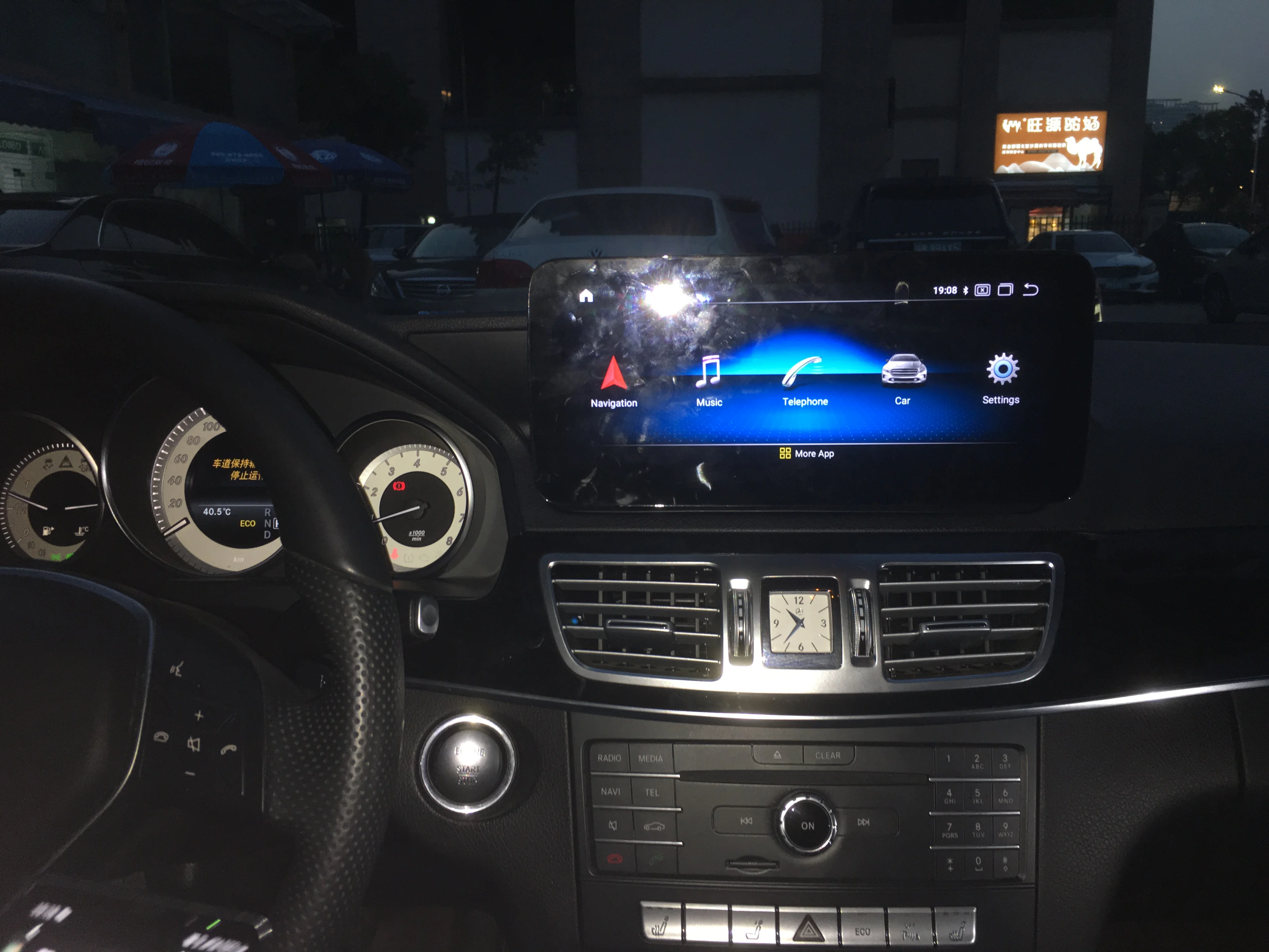 
12.3 Inch Android 10.0 Qualcomm Car Video Multimedia GPS Navigation For Mercedes Benz E Class W212 Stereo With Wireless Carplay 