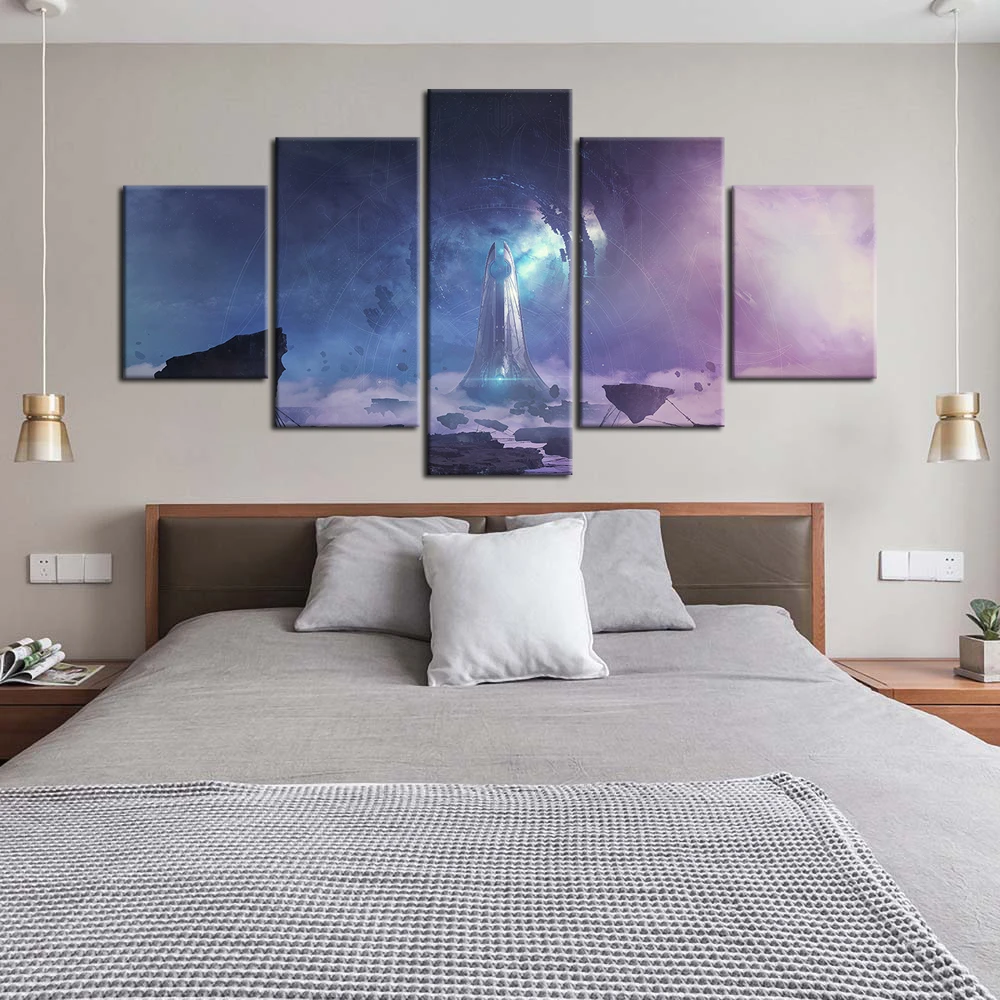 

Unframed game posters Oil Painting HD Wallpaper Destiny 2 canvas art Wall Stickers Living Room Decor Birthday Gifts, Multiple colours