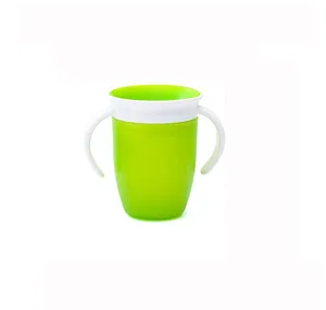 Image of Amazon Audit manufacturer Bpa Free PP Material Handle Training 360 Silicone Baby Cup