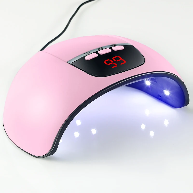 Wholesale 54W sun nail art machine competitive price uv led nail lamp