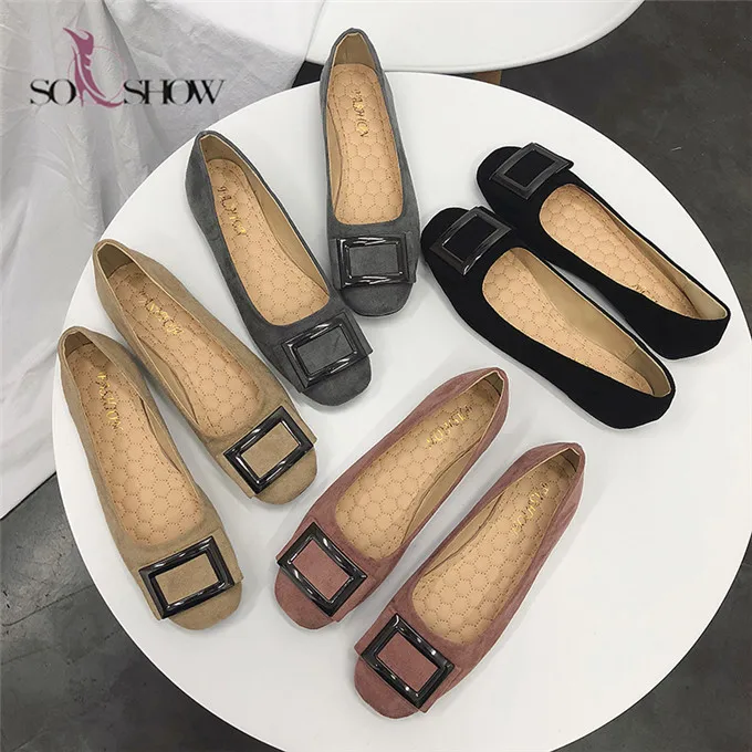 

Women's casual shoes large size women shoes lady flat shoes