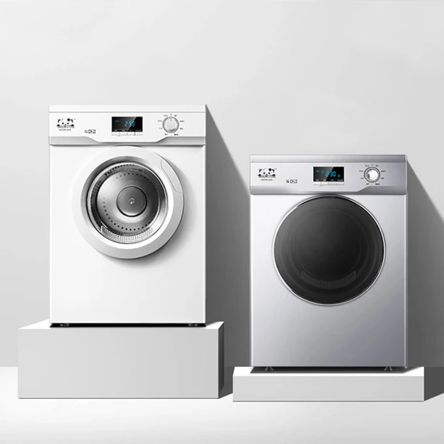 
9 kg home automatic portable electric clothes dryer machine/Silver 