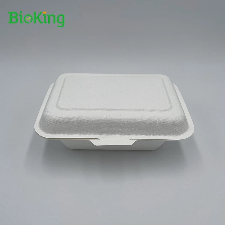 

Hot selling Kraft Paper Take-away Boxes Box Salad Takeaway Disposable food packaging custom printed kraft paper boxes, Bleached;natural