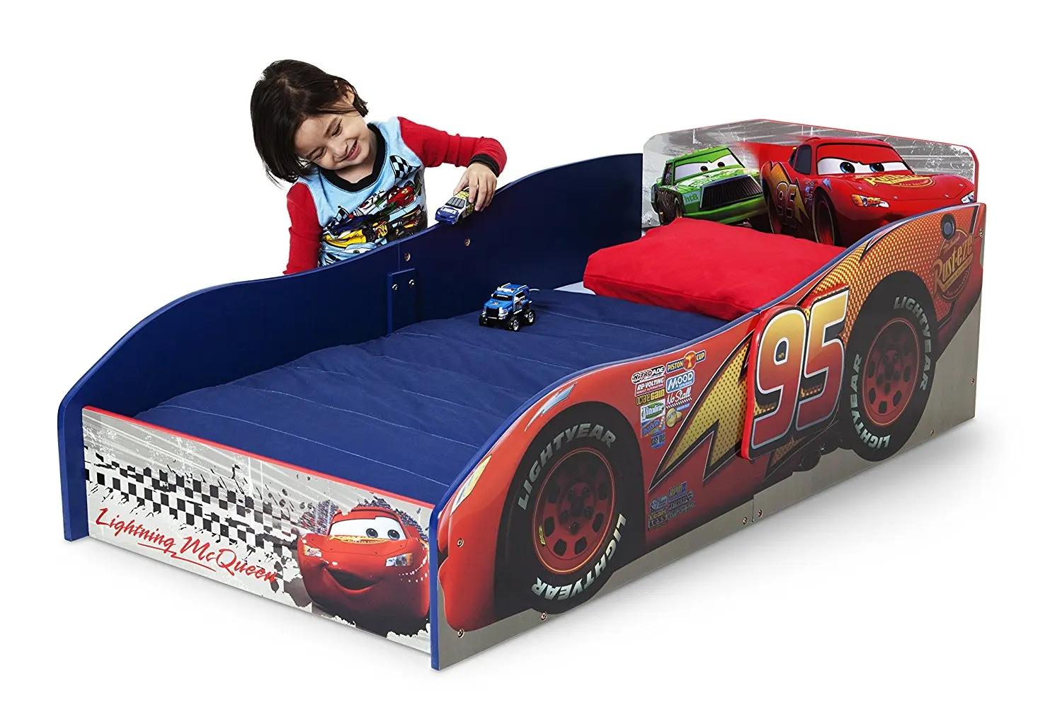 baby race car bed