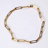 

Hiphoop Love Large Stainless Steel 18K Gold Plating Chain Design Girls