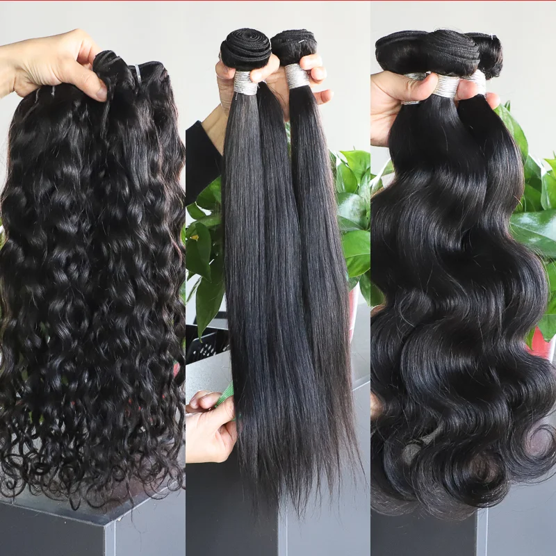 

12A Grade High Quality Double Drawn Hair, Raw Virgin Cuticle Aligned Human Hair Bundles,Human Hair Extension Vendors, Any color can be offered