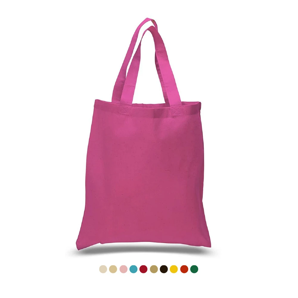 

NATURAL Color Canvas Tote Bag Bottom Gusset Washable Grocery Tote Bag with Handles, Any color from our color card