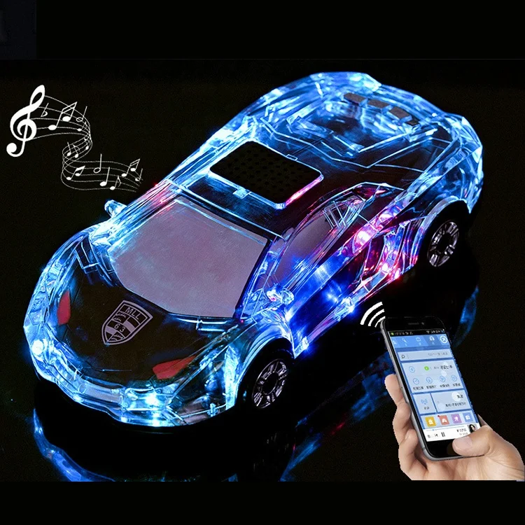 

Lamborghini car model plug in speaker Colorful car model speaker