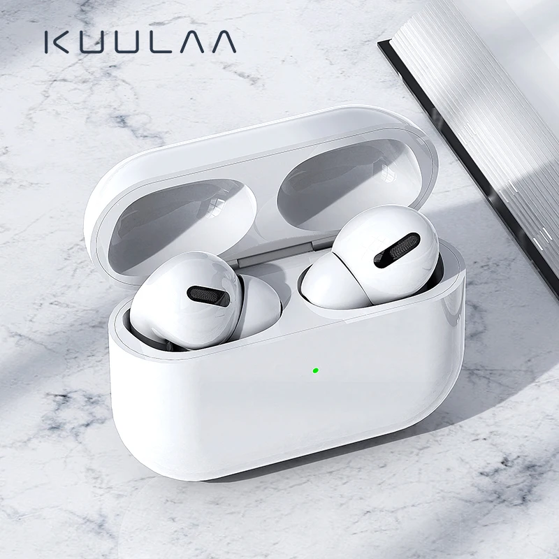 

KUULAA the third generation mini tws ture wireless earbuds headset earphones for iphone support wireless charge