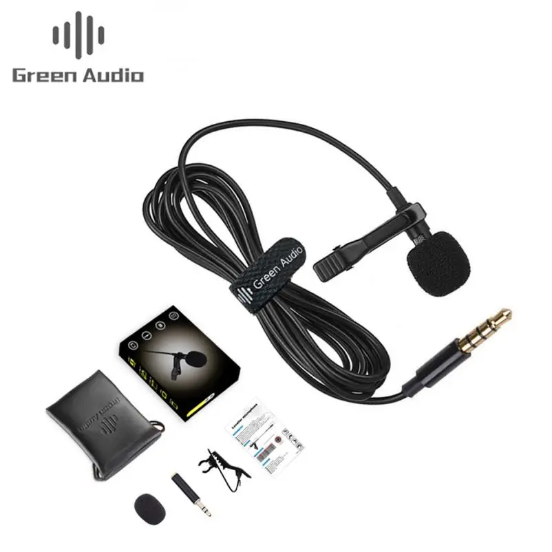 

GAM-140 Multifunctional Phone Recording Lapel Microphone For Wholesales