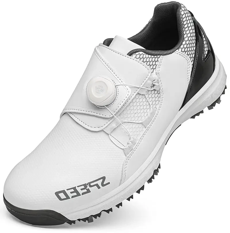 

Outdoor men's golf lace spike training shoes, 2 colors