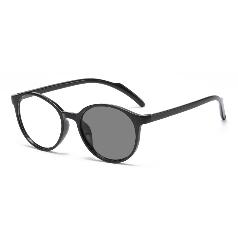 

New Round Frame Photochromic Anti Blue Light Computer Glasses Fashion Retro Blue Light Blocking Glasses Photochromic Glasses