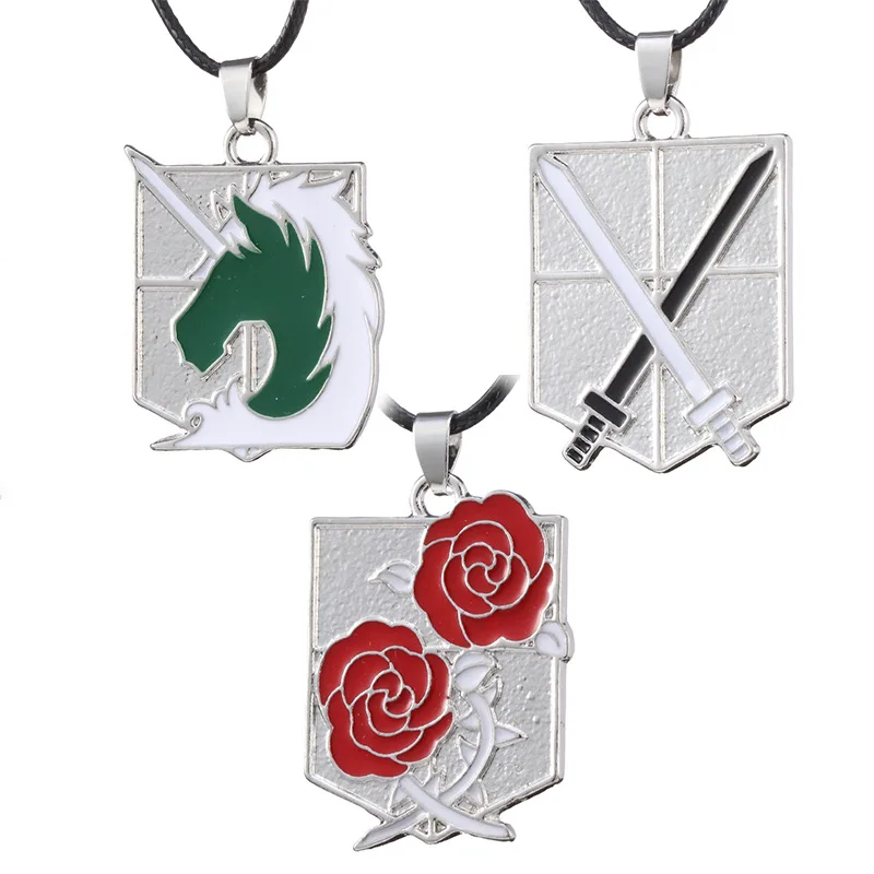 

High-end jewelry supplier alloy necklaces, film and television hot-selling necklaces, attacking giant badge collection necklaces