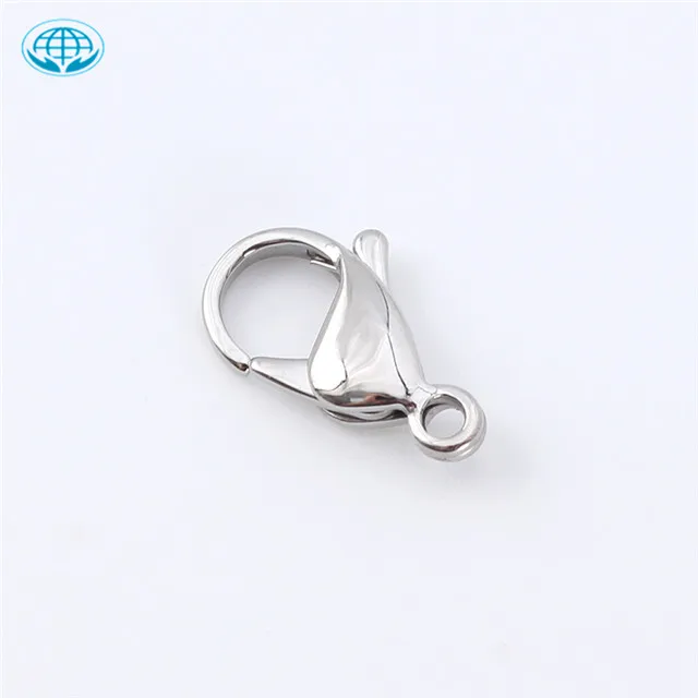 

Factory Wholesale Stainless Steel Lobster Clasp Hooks for Necklace&Bracelet Chain DIY Fashion Jewelry accessory findings
