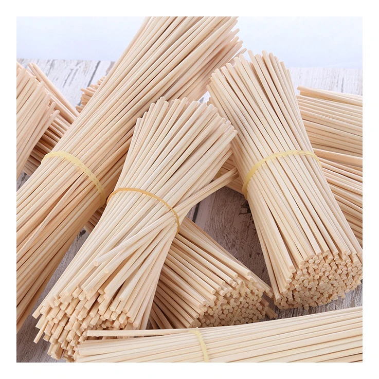 

Free sample wood rattan reed sticks custom size 3mm*24cm Natural Reed Diffuser air freshener Rattan Stick