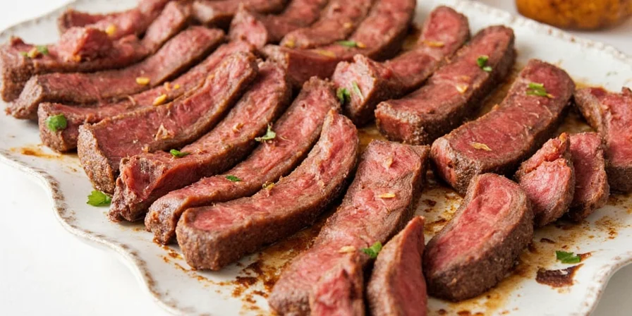 Mixing marinade ingredients in a bowl