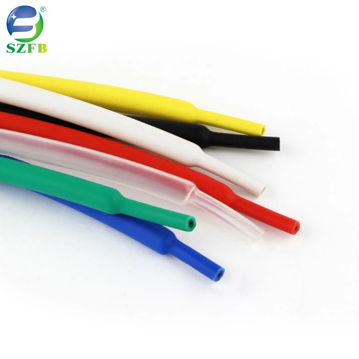 JVSISM 55M/Kit Heat Shrink Tubing 11 Sizes Colourful Tube Sleeving Wire Cable 6 Colors