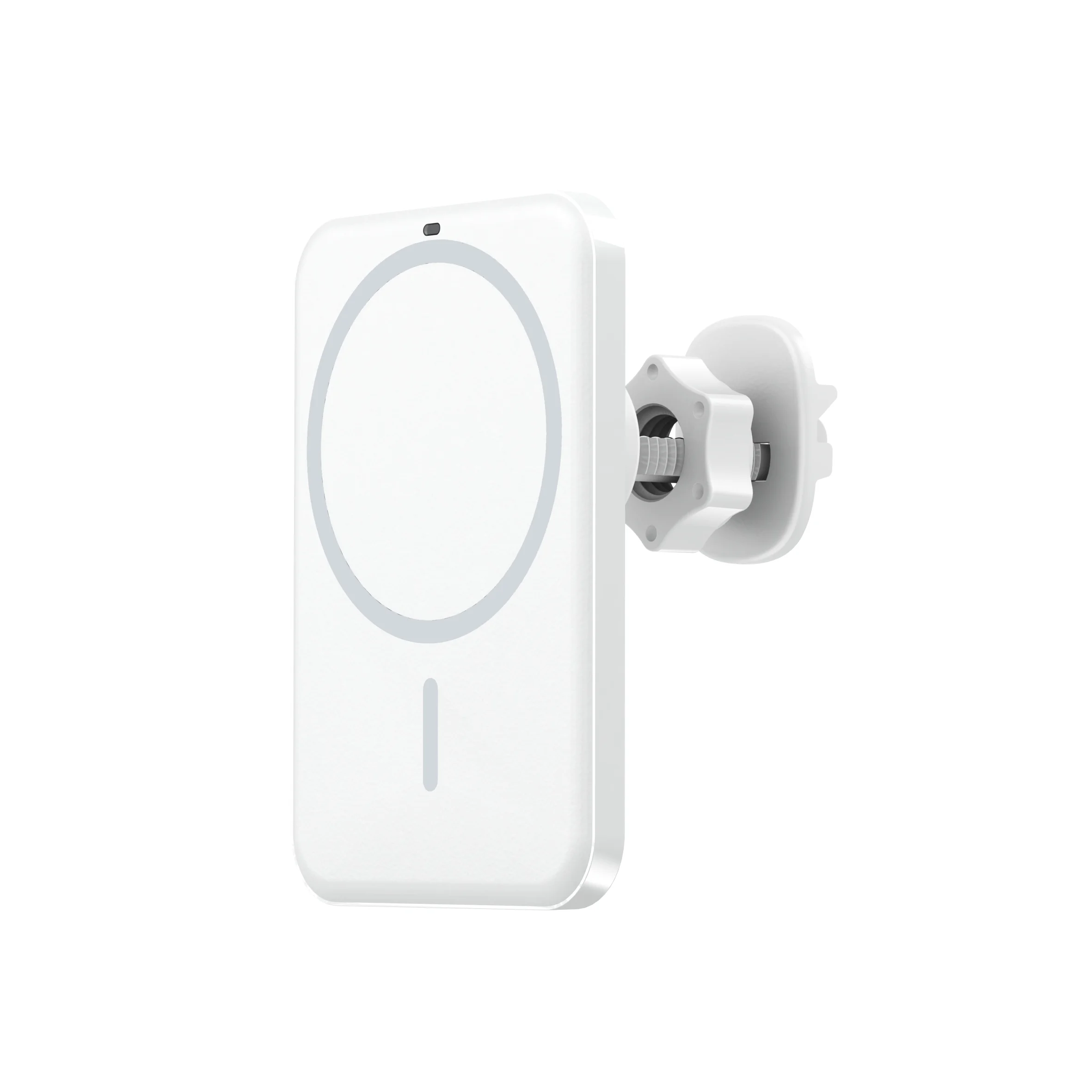 

2021 hot selling magnetic wireless car charger car charger wireless charger for phone 12 series, Black/white