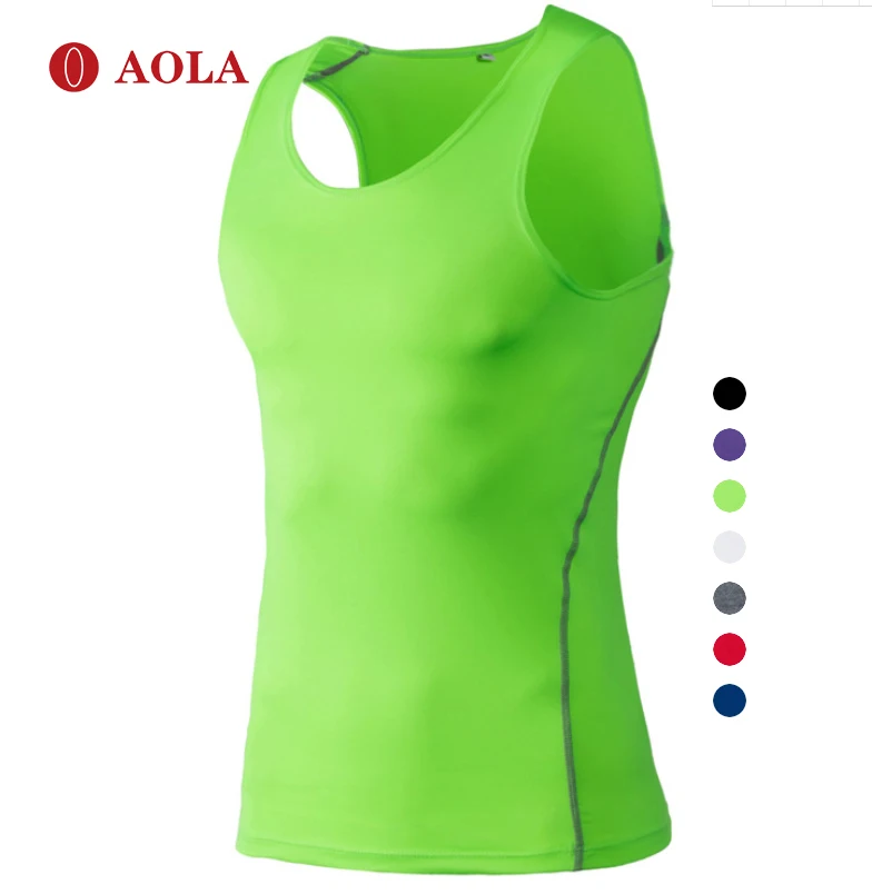 

AOLA Customisable Crop Customized Croptop Shirts Dropshipping Fitness Mens Sports Tank Top Gym Men, Picture shows