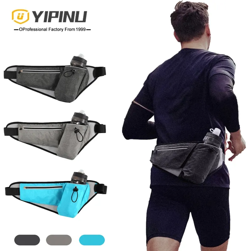 

YIPINU Water Bottle Waterproof Bum Bag Cycling Belt Running Waist Bag