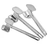 Hot Sale! Stainless Steel Meat Pounder Beef Hammer Hotel Household Kitchen Utensils Food Grade Steak Tenderizer Hammer