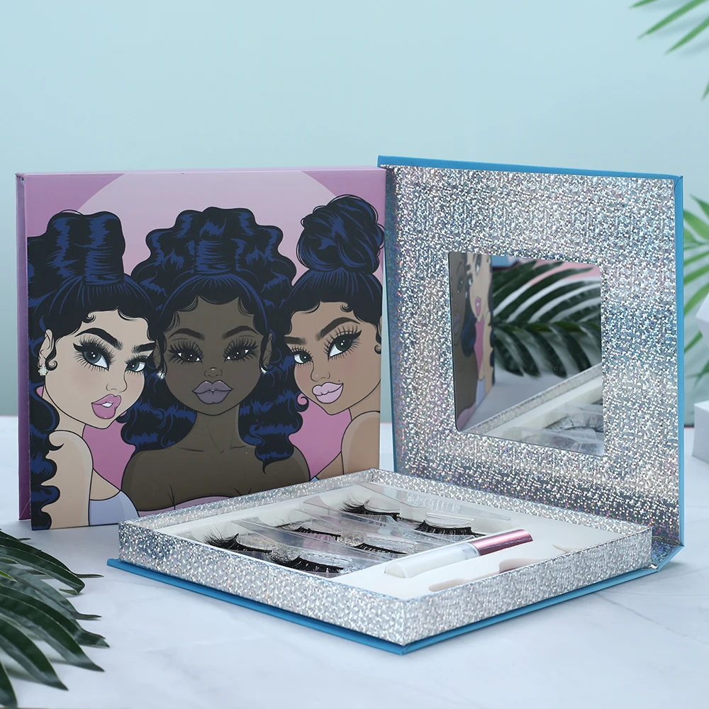 

Silk Cheap Price False Synthetic Eyelashes, Natural black
