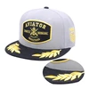Custom embroidered olive branch flat bill snapback with your own logo ,wholesale 6 panel custom hats snapback