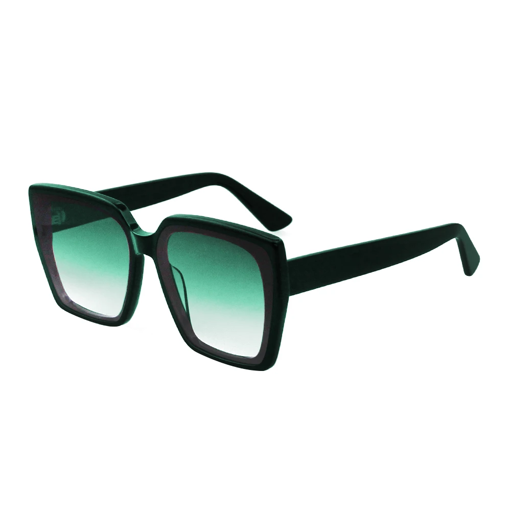 

Wholesale China Acetate Oversized Frames UV400 Lens Sun Glasses Sunglasses for Women Men