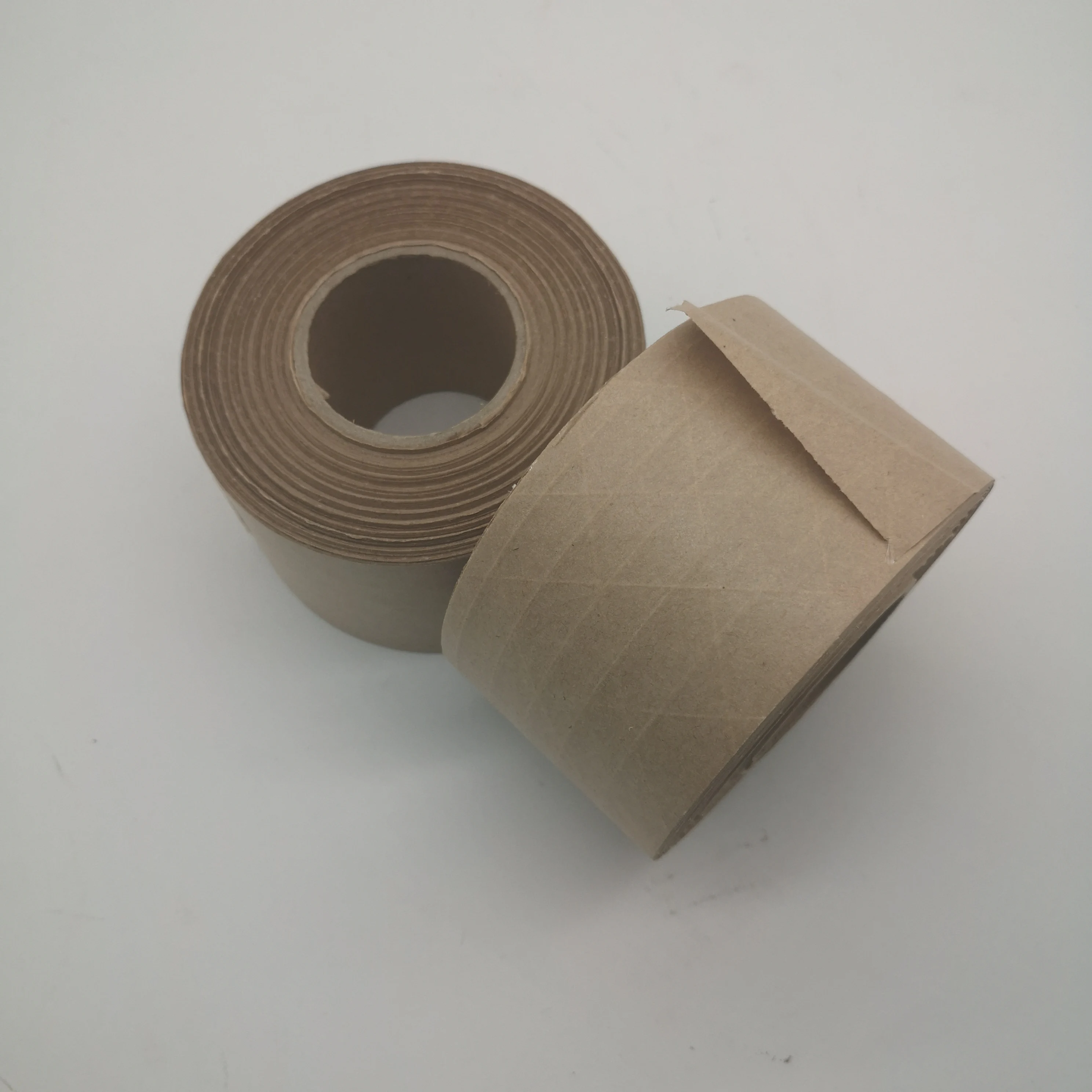 Reinforced Gummed Paper Tape Water Activated Kraft Paper Tape Packaging